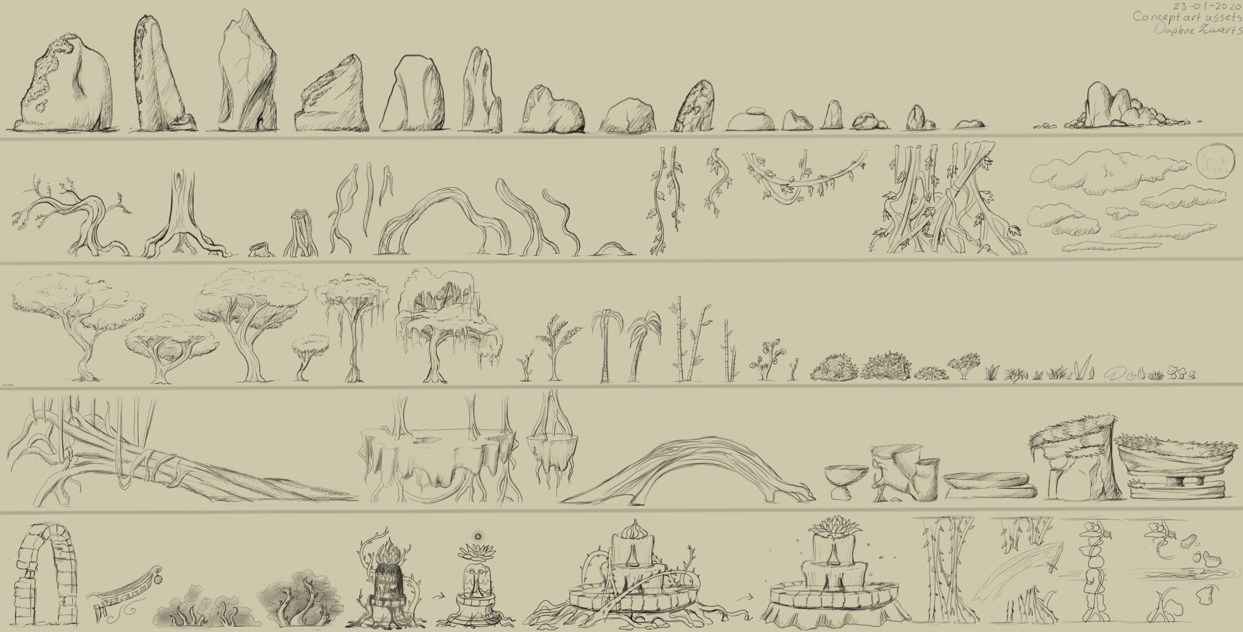 Concept art Objects